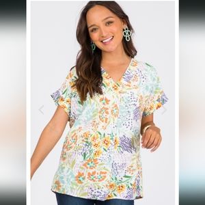 ODDY Floral Blouse